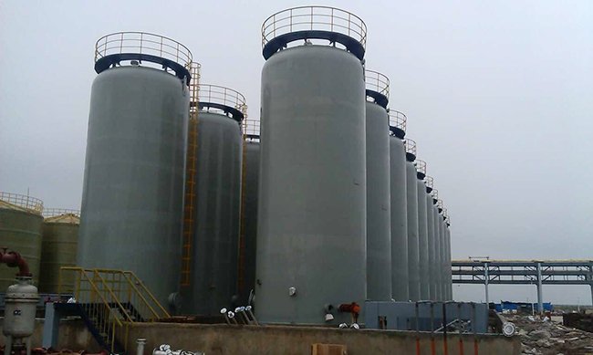 立式钢衬PE贮罐